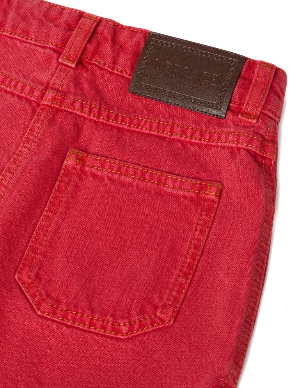 Versace Kids Spijkerrok Rood