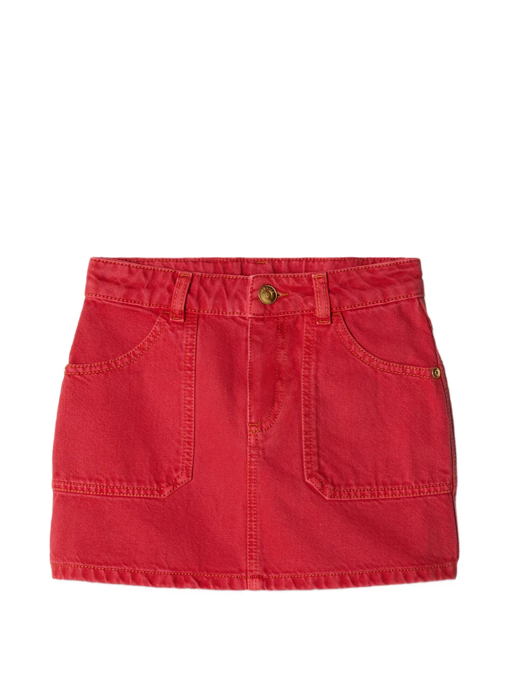 Versace denim skirt - Rosso