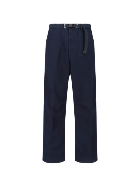 White Sand pocket belt trousers