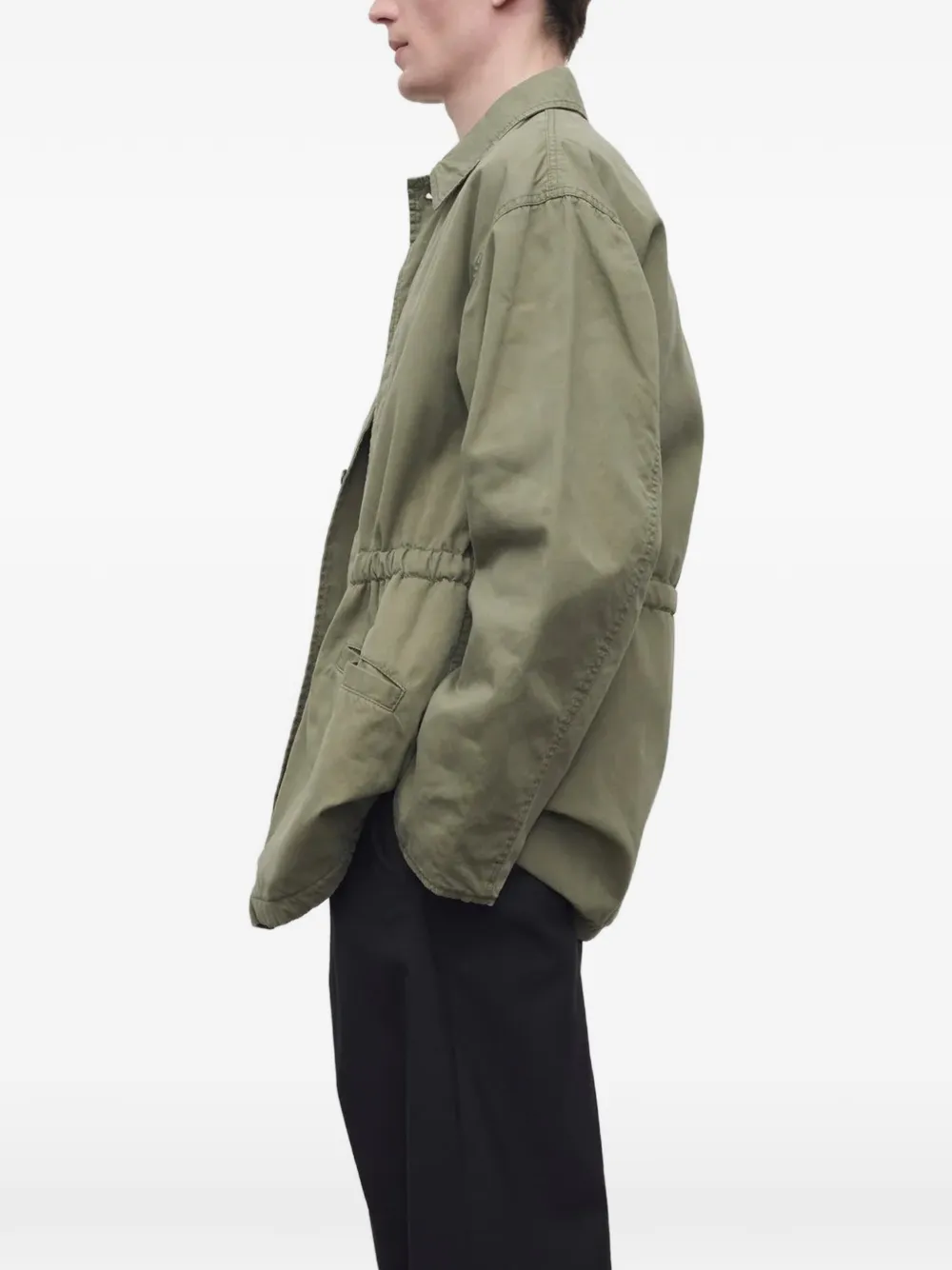 The Row Maxence Jacket in Green, view 3