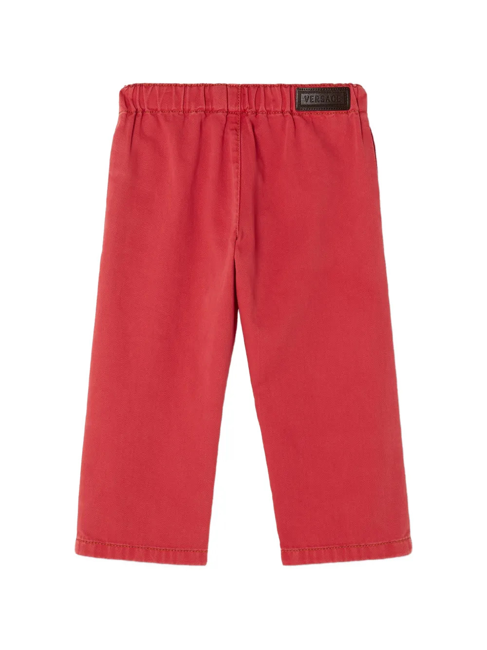 Versace Kids Elastische jeans Rood