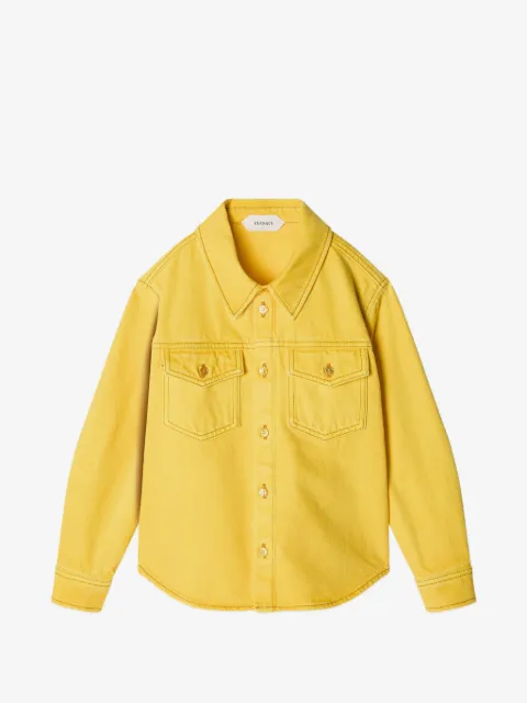 Versace Kids denim shirt