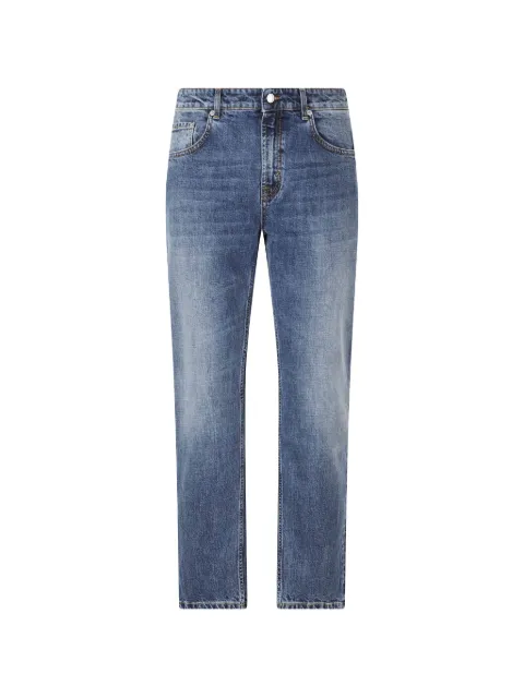 Department 5 faded-effect straight-leg jeans