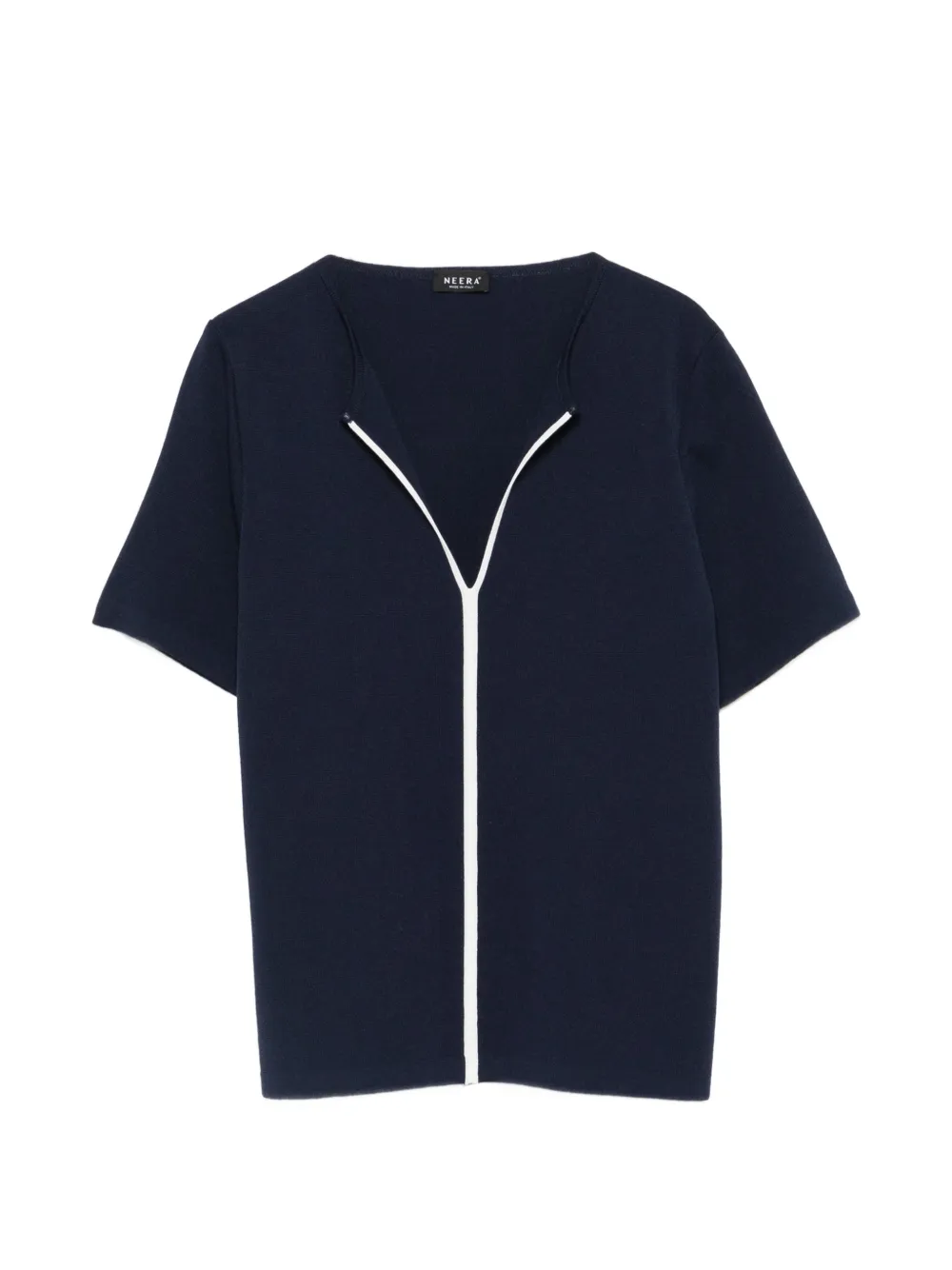 Neera V-neck T-shirt - Blu