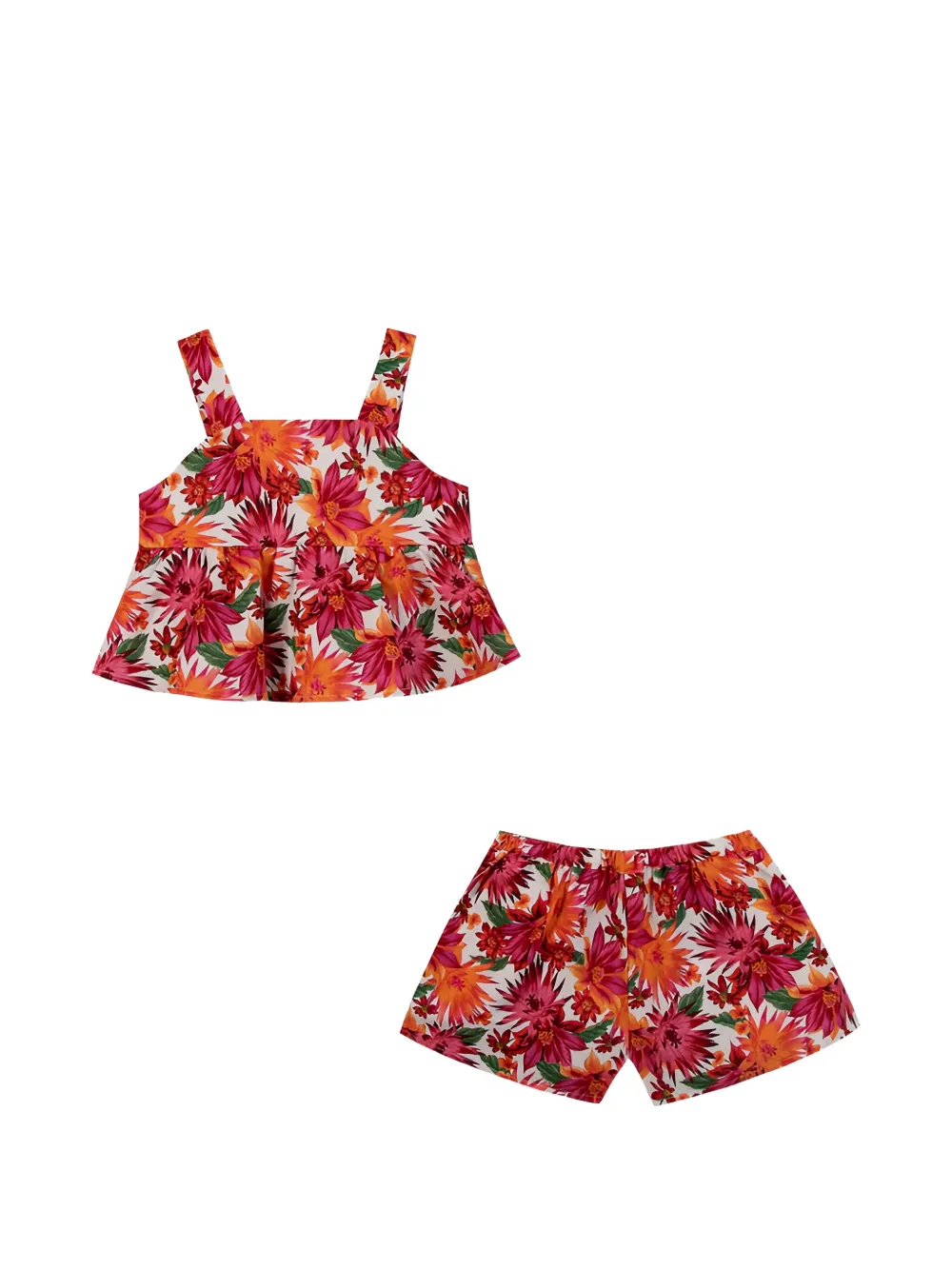 Tartine Et Chocolat Shorts met bloemenprint Wit