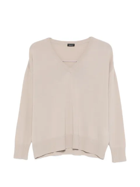 Neera V-neck long-sleeve top