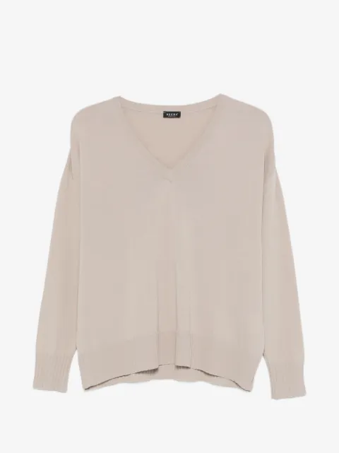 Neera V-neck long-sleeve top