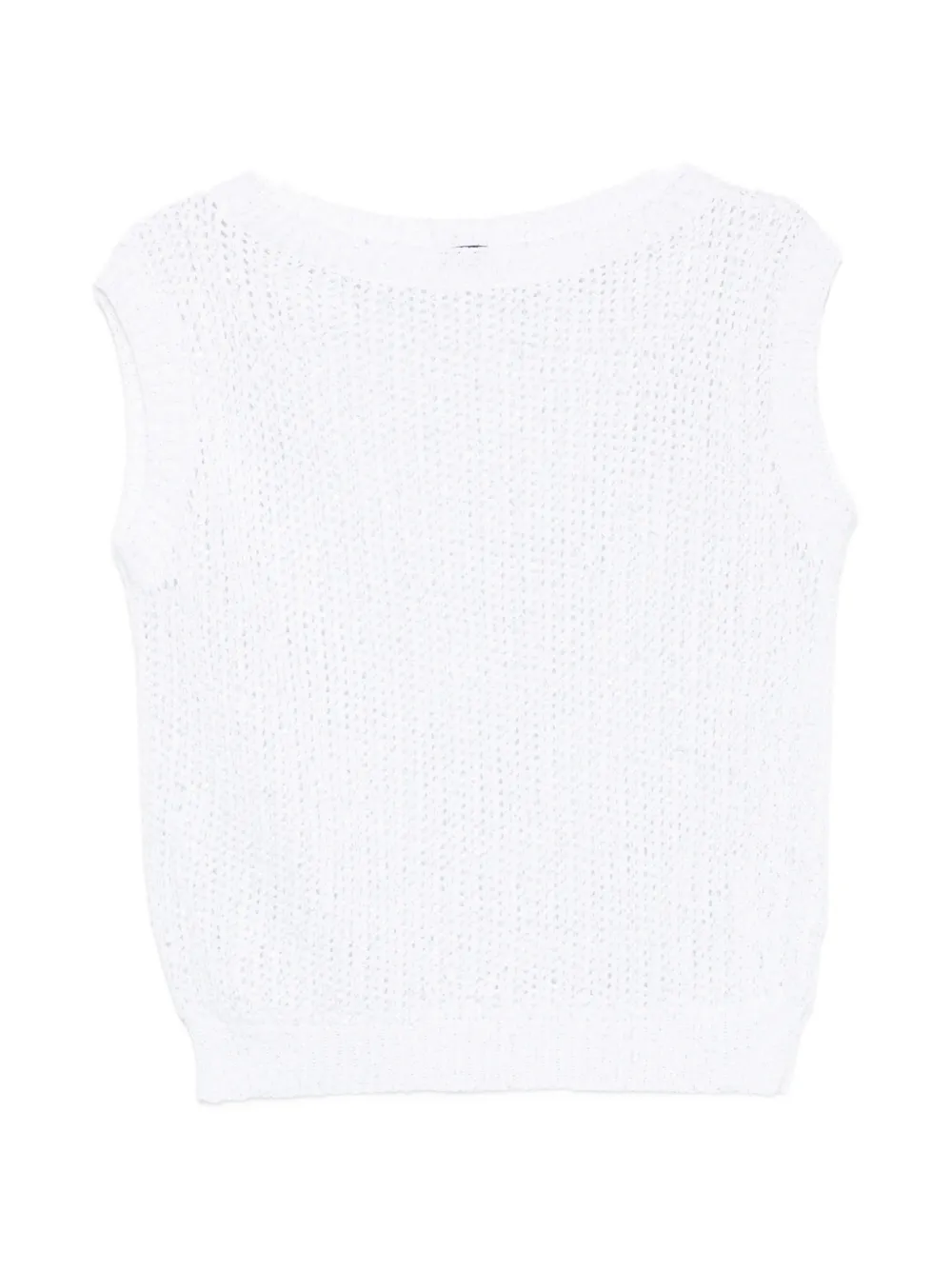 Neera sequin tank top - Bianco