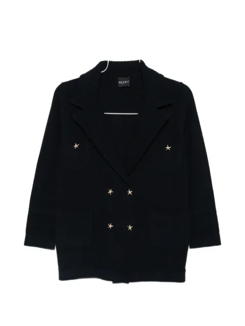 Neera star-motif double-breasted blazer