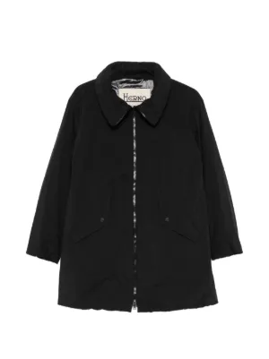 Herno ショートスリーブ ハイネックジャケット | ブラック | FARFETCH JP