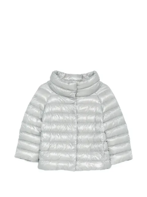 Herno quilted cropped-sleeve jacket