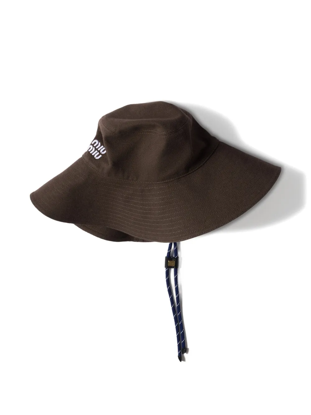  Miu Miu Denim Hat - Brown 