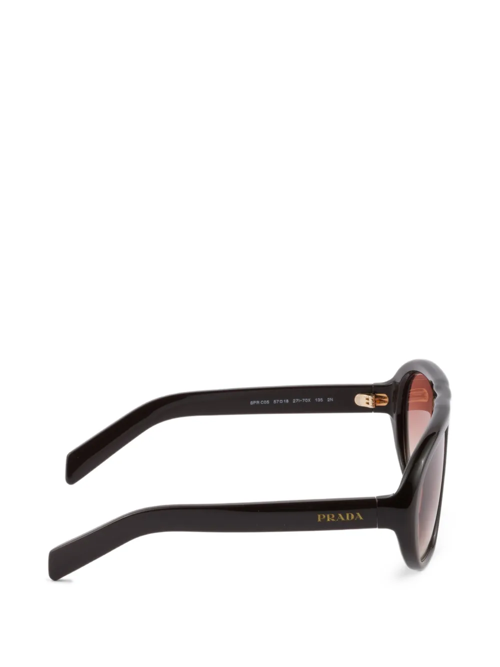 Prada Eyewear Collection zonnebril Bruin