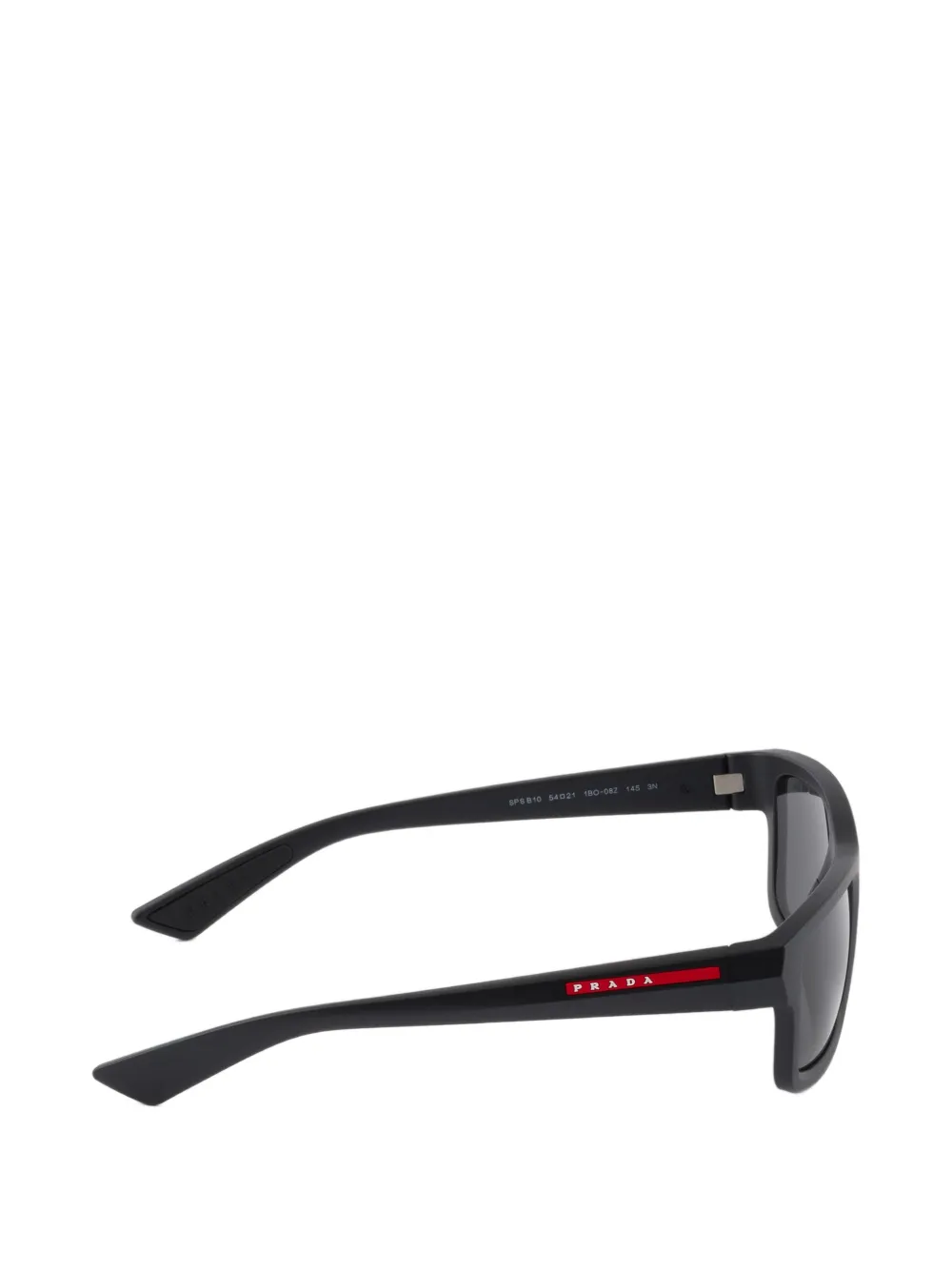 Prada Eyewear Linea Rossa zonnebril Zwart