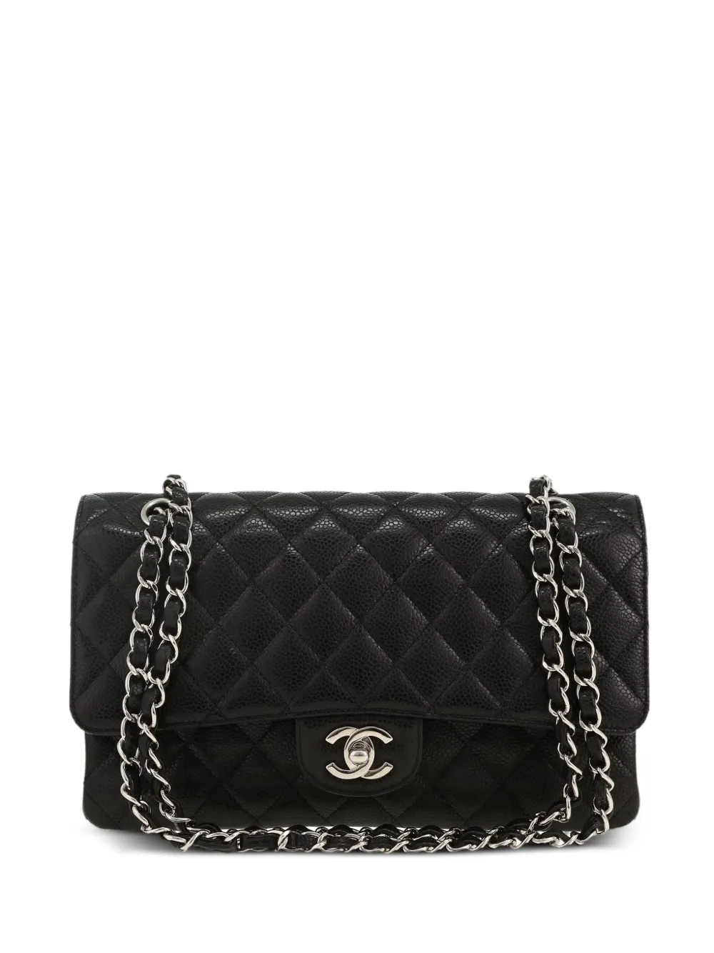 CHANEL Pre-Owned 2009 Timeless Classic leather shoulder-bag - Nero