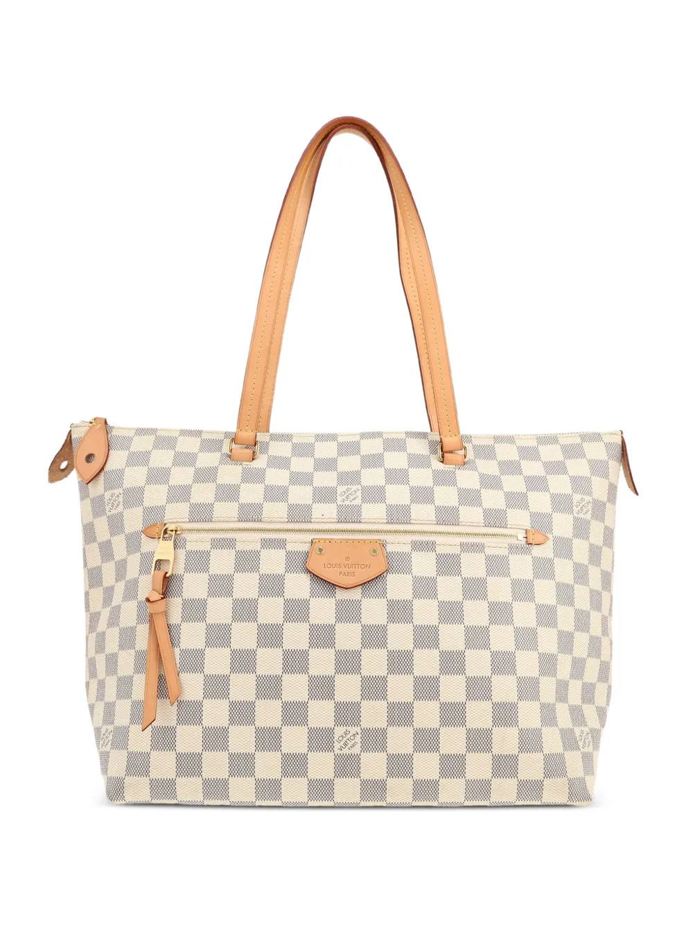 Louis Vuitton Pre-Owned 2017 Iena Damier-Azur-pattern tote bag - Toni neutri