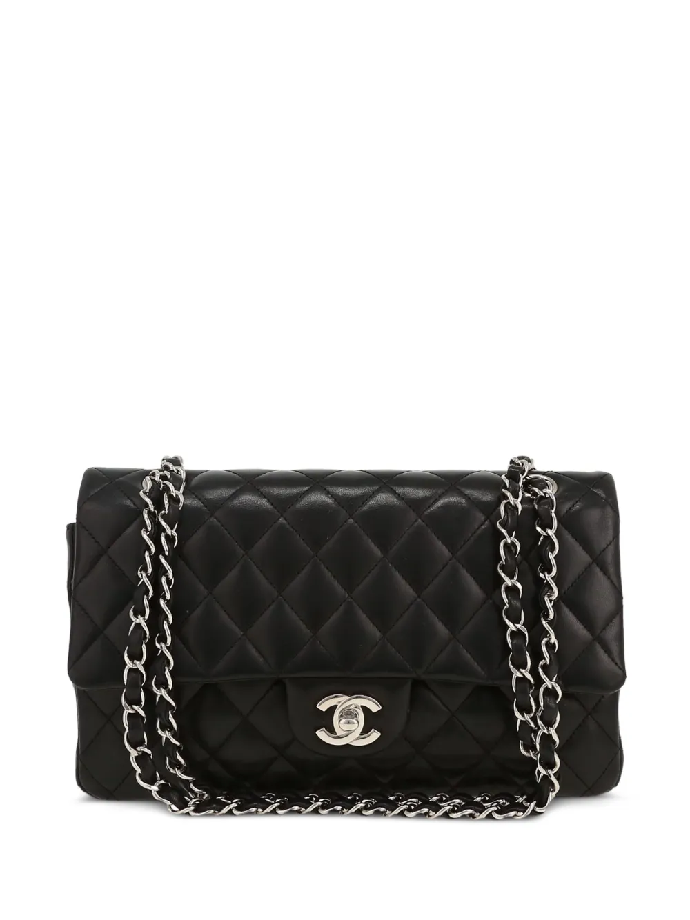 CHANEL Pre-Owned 2010 Timeless Classic leather shoulder-bag - Black