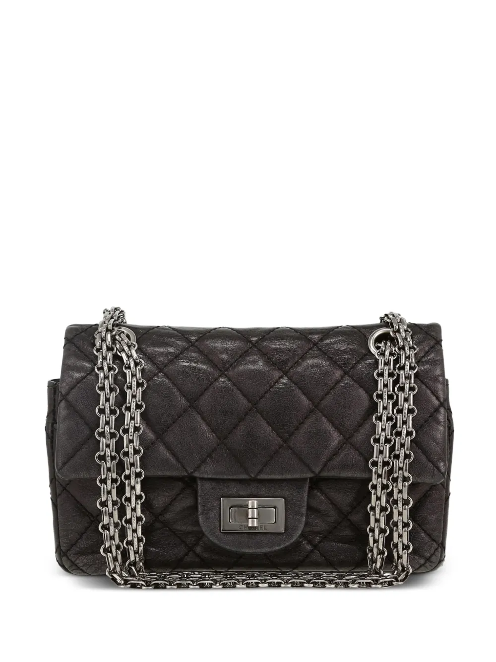 CHANEL Pre-Owned 2008 mini quilted leather crossbody-bag - Nero