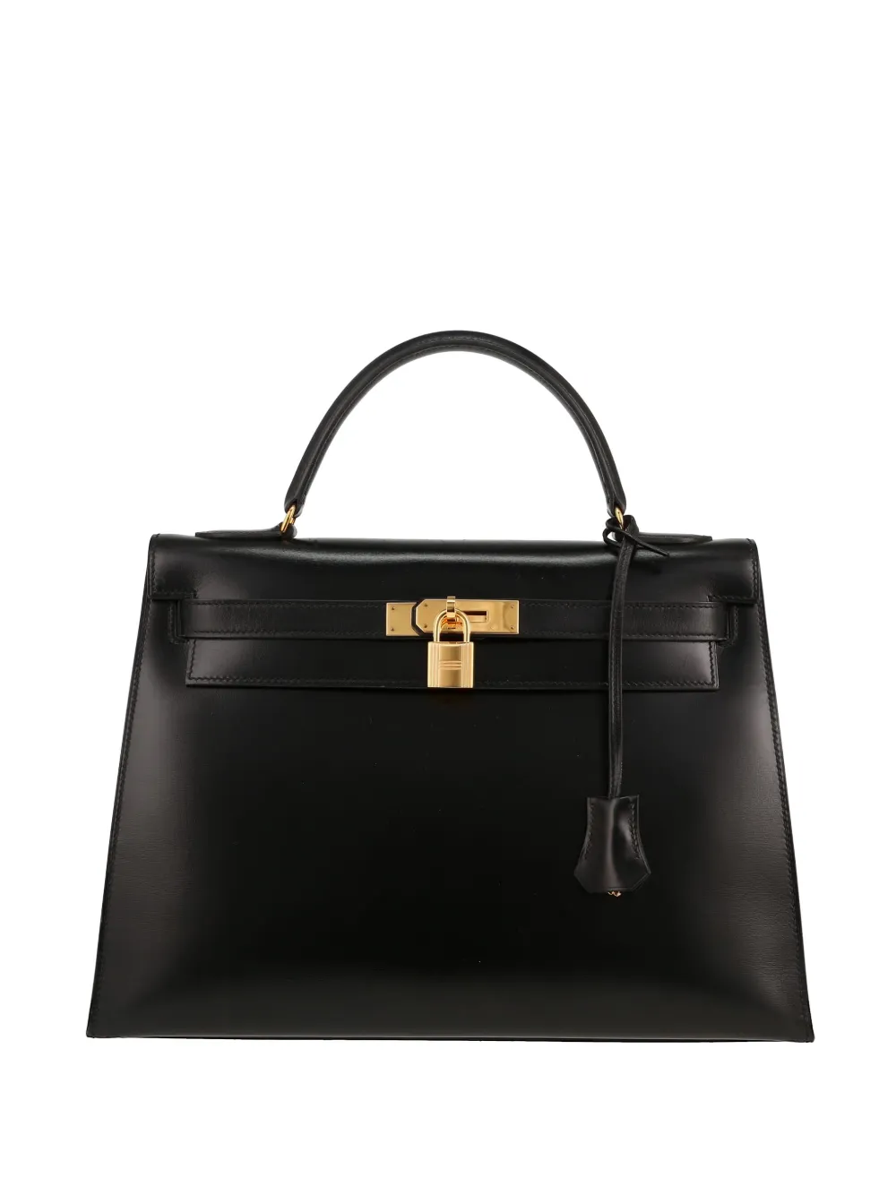 Hermès Pre-Owned 1993 32 Kelly two-way leather handbag - Nero