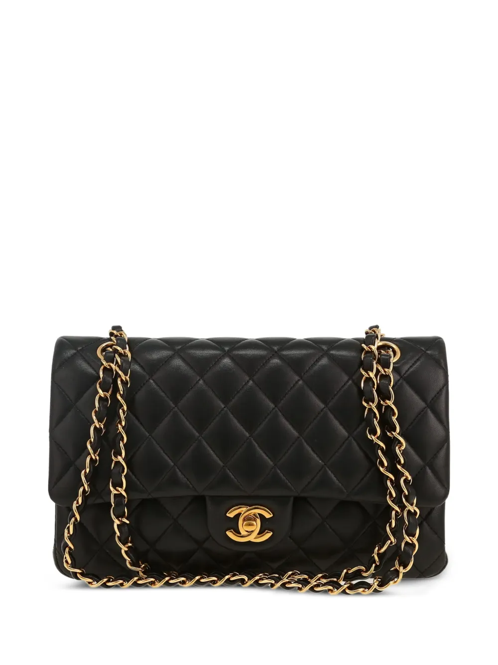 CHANEL Pre-Owned 2020s Timeless Classic leather shoulder-bag - Nero