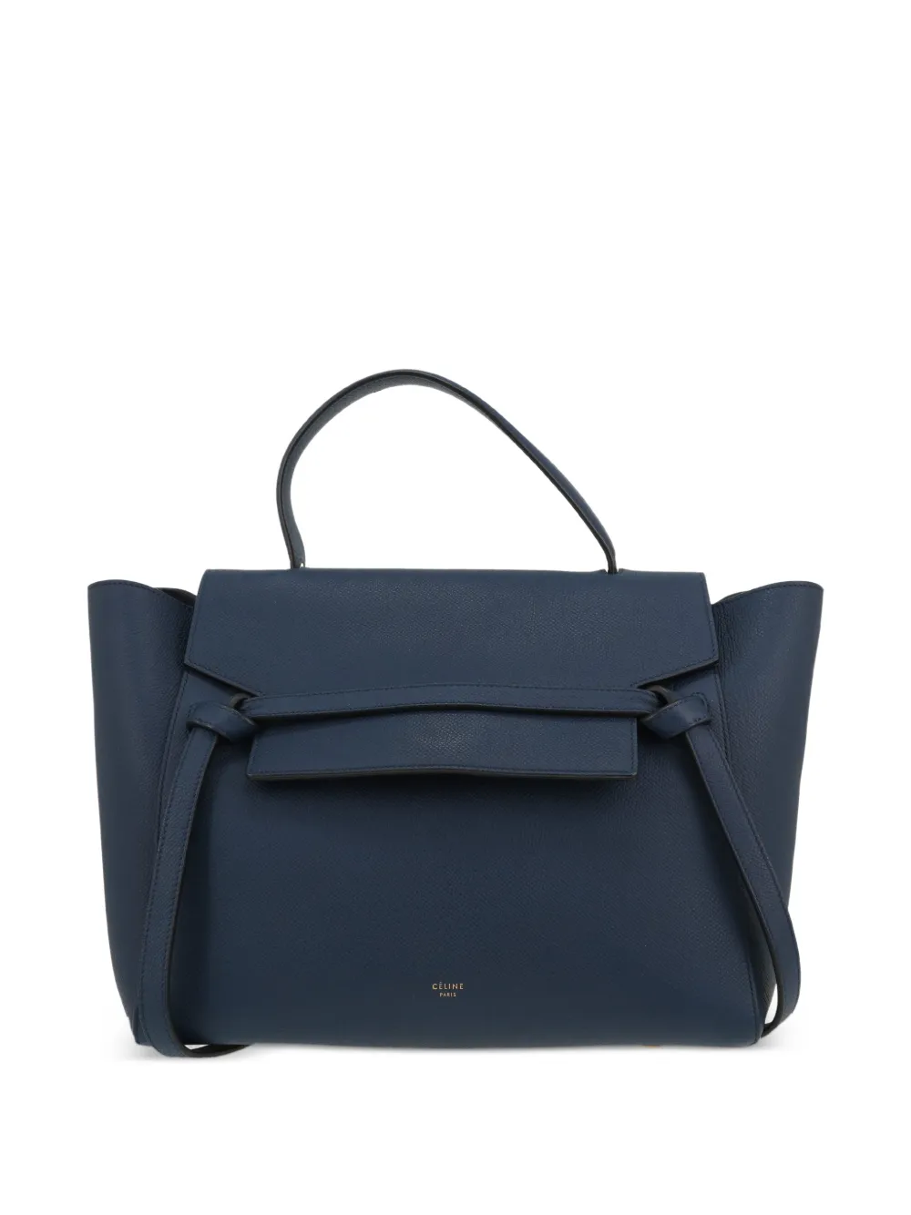 Celine Pre-Owned 2010s mini Belt leather tote bag - Blu