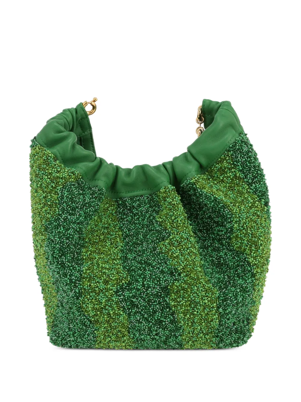 Loewe Pre-Owned mini Squeeze Fruit Beaded handbag - Verde
