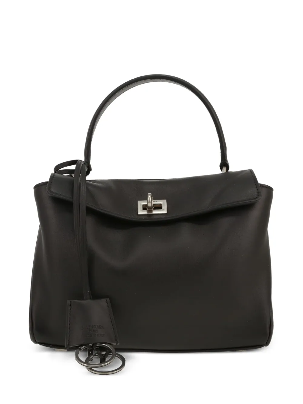 Balenciaga Pre-Owned 2020s mini Rodeo leather shoulder-bag - Nero