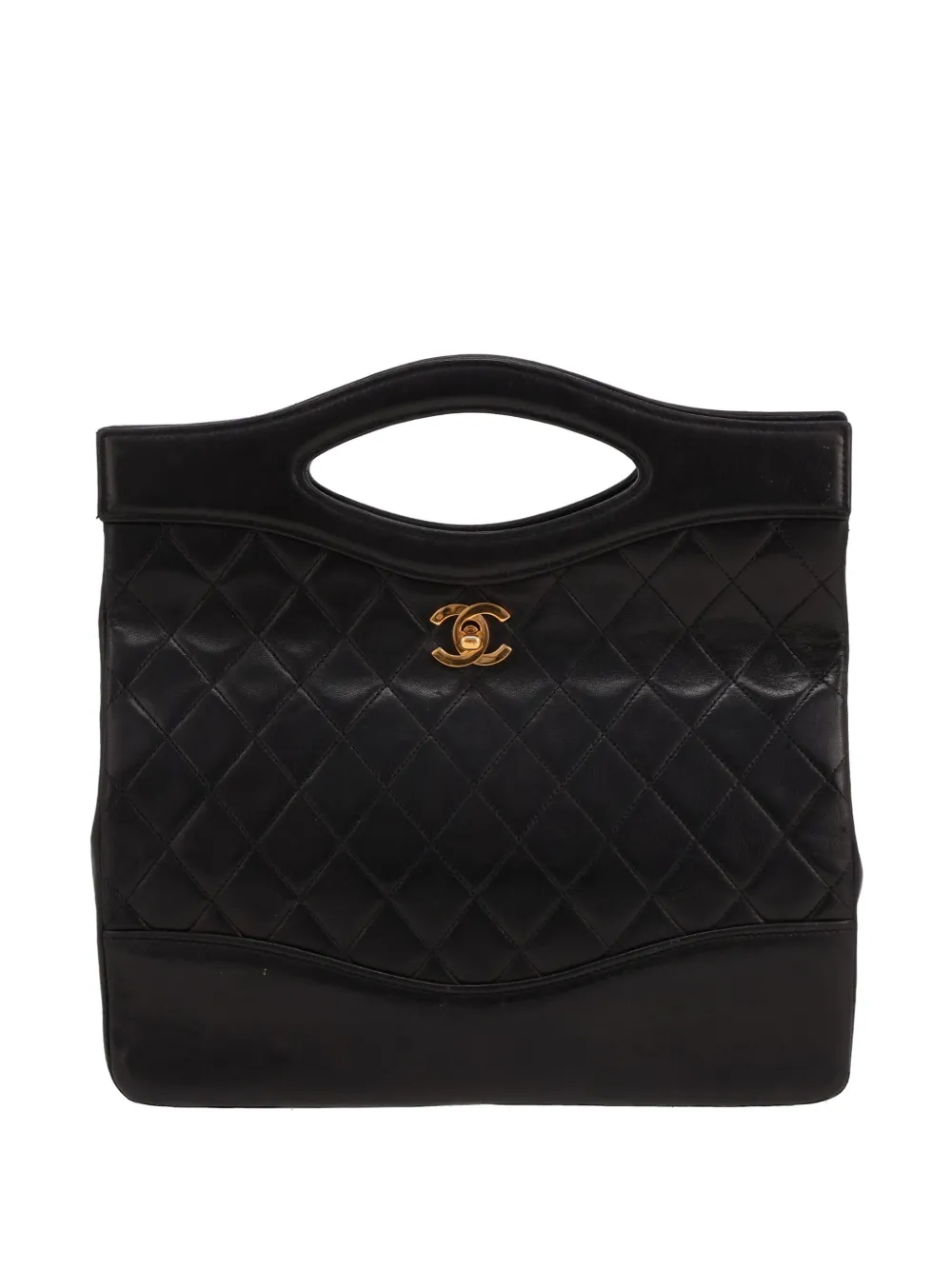CHANEL Pre-Owned 1991 31 quilted leather shoulder-bag - Nero