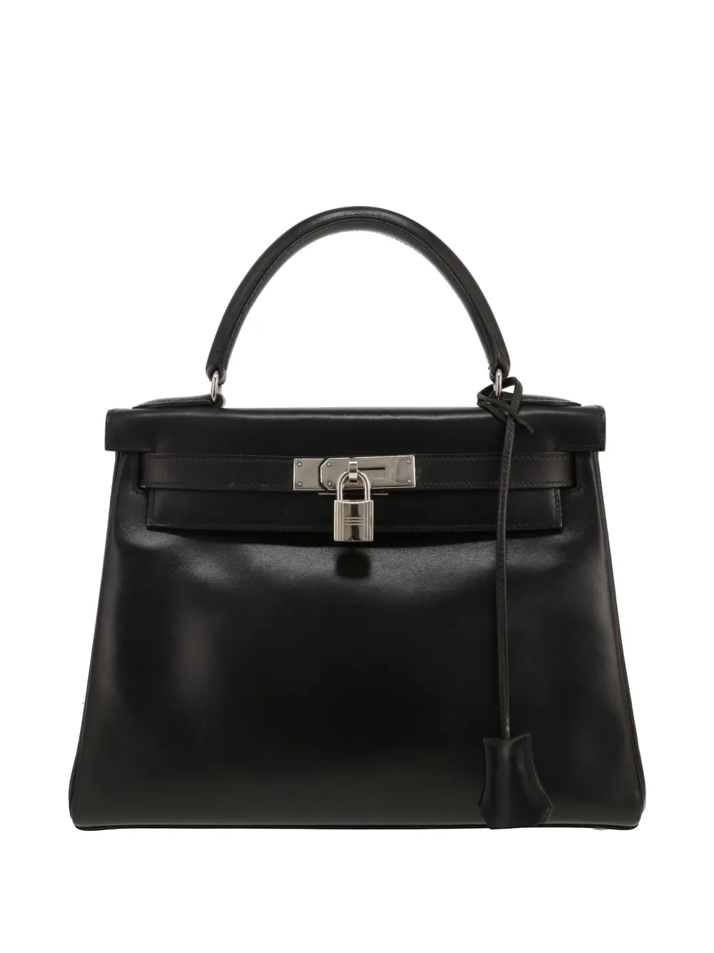 Hermès Pre-Owned 1998 Kelly leather handbag - Nero
