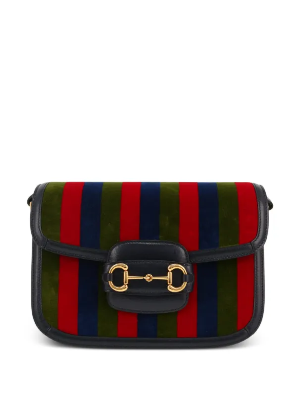 Gucci Pre-owned Horsebit 1955 Small Shoulder Bag in Green
