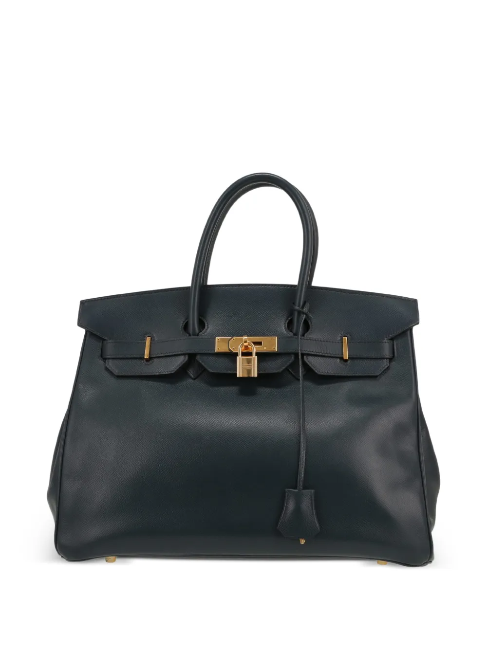 Hermès Pre-Owned 2000 Birkin 35 Courchevel leather handbag - Blau