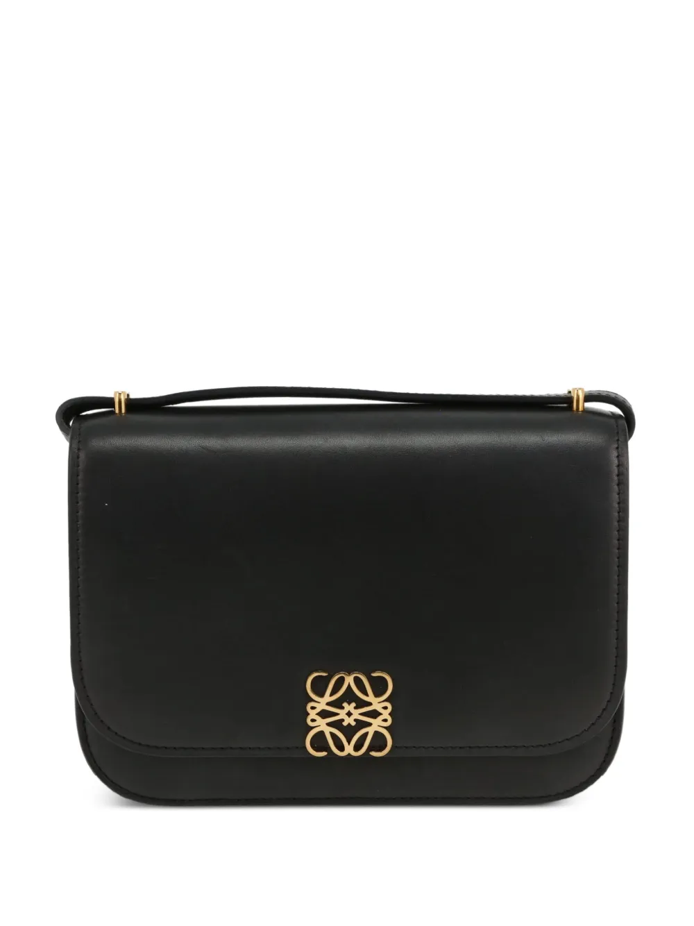 Loewe Pre-Owned Goya leather shoulder bag - Nero
