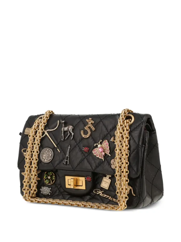 CHANEL Pre-Owned ラッキーチャーム リイシュー 2.55 マトラッセ