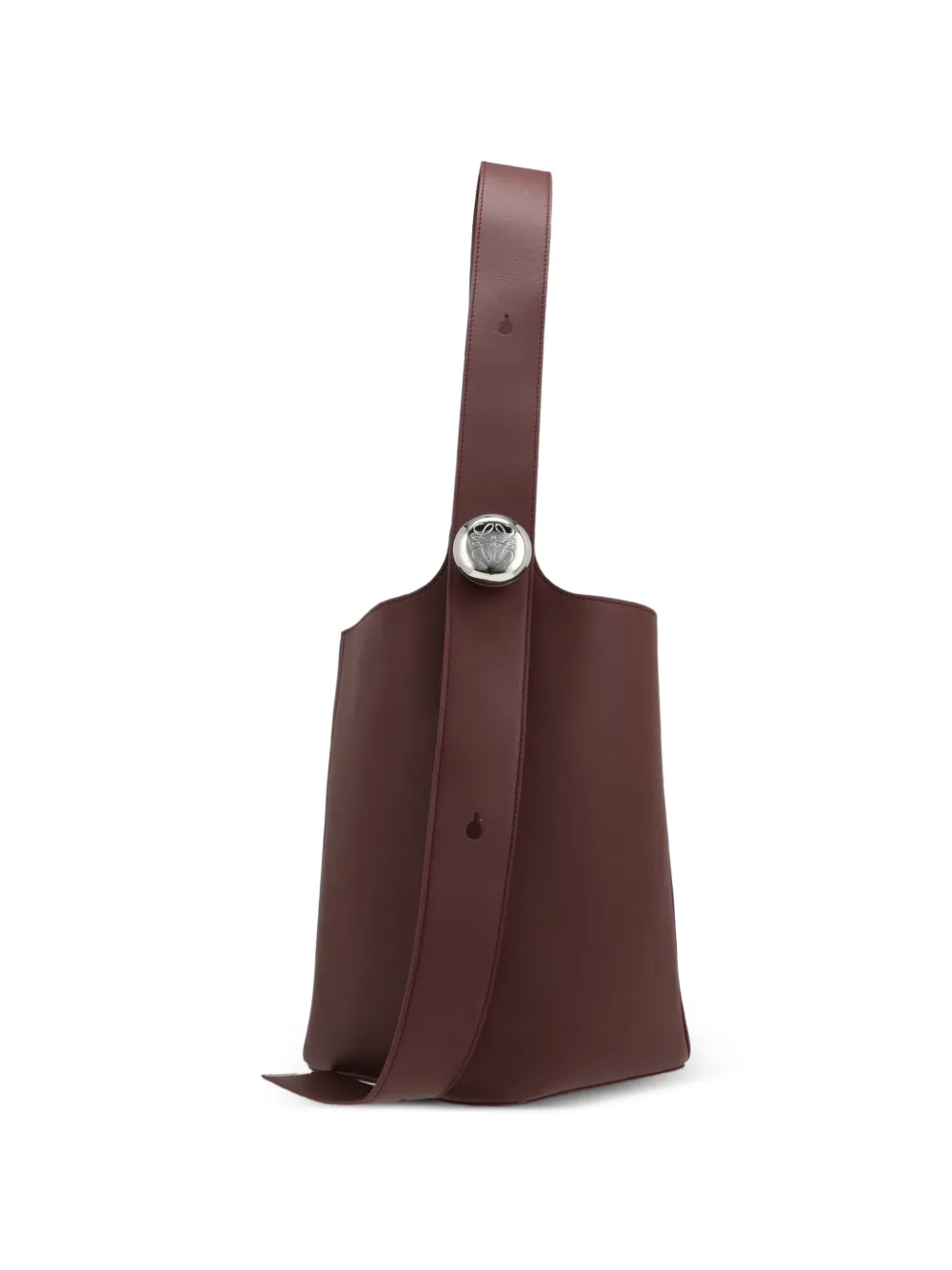 Loewe Pre-Owned pebble leather handbag - Rosso