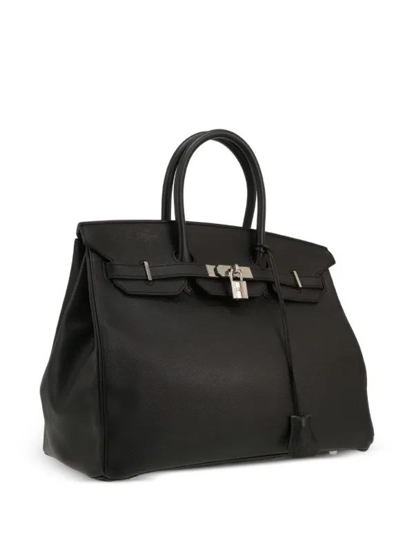 Hermès Pre-Owned 2016 Birkin 35 Handbag | Black | FARFETCH CA