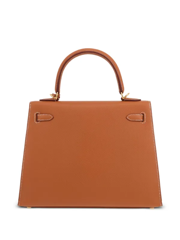 Hermès Pre-Owned 2026 Epsom Leather Handbag | Brown | FARFETCH