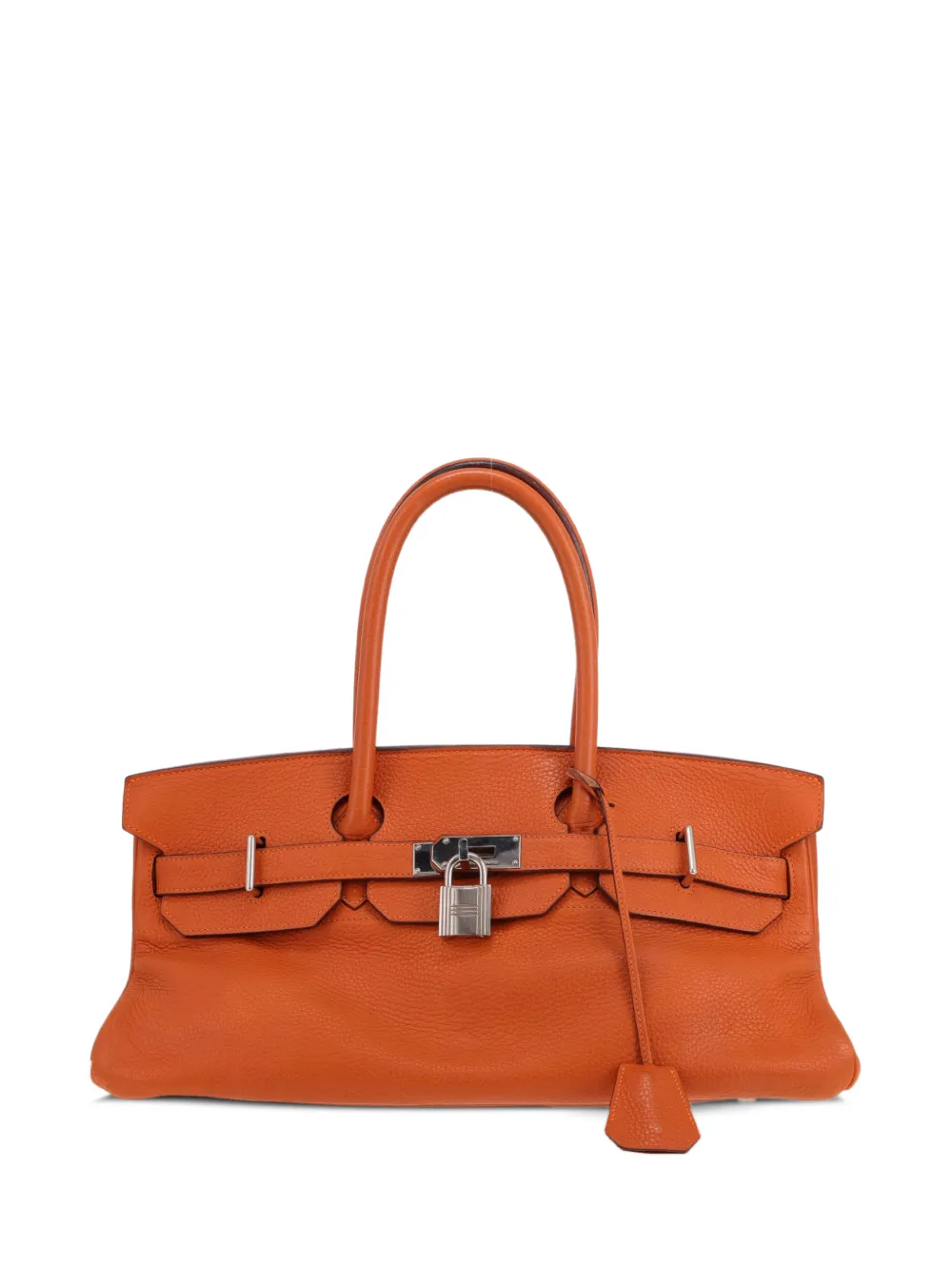 Hermès Pre-Owned 2004 Birkin leather shoulder bag - Arancione
