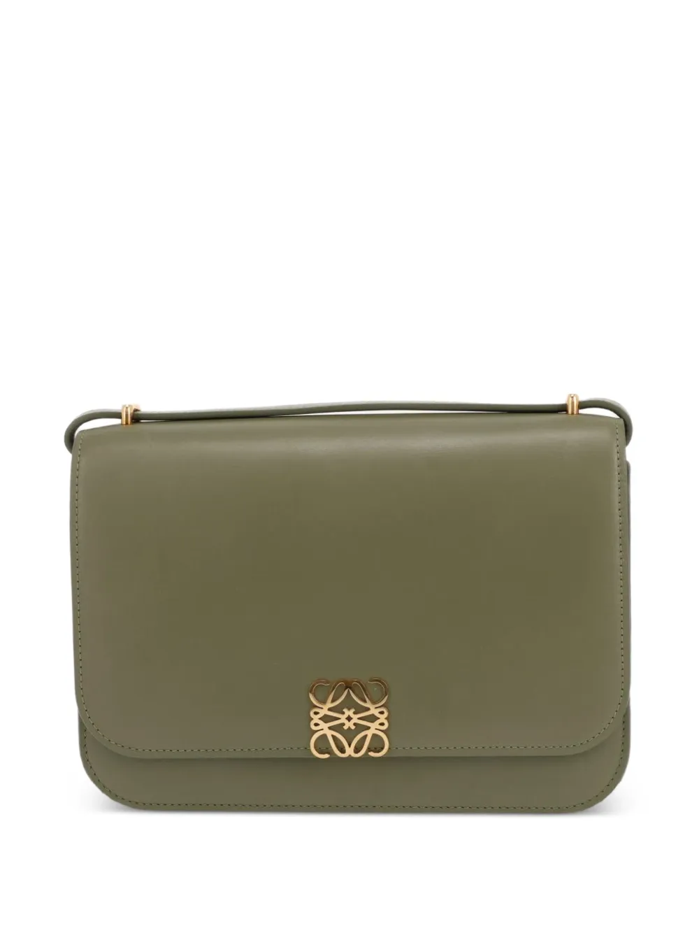 Loewe Pre-Owned 2020's Goya leather shoulder bag - Verde