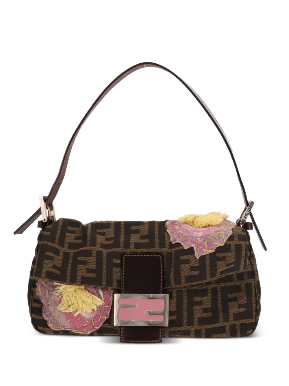 Fendi Pre-Owned 2000s Baguette monogram handbag - Braun