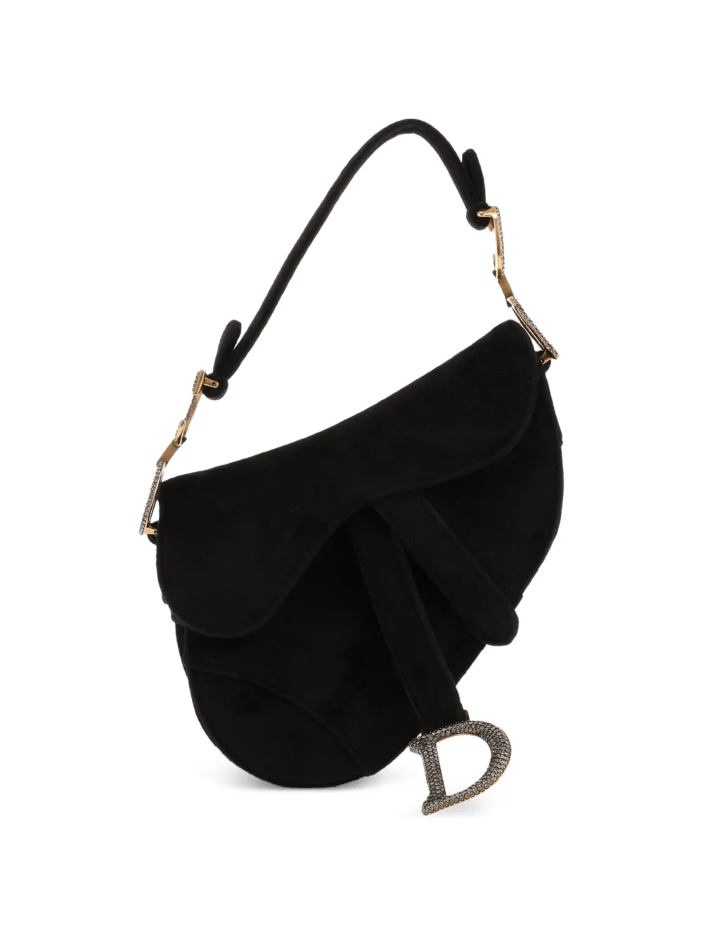 Christian Dior Pre-Owned 2020s mini Saddle handbag - Nero