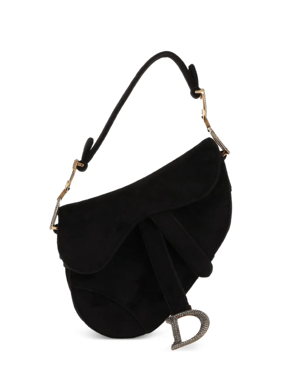 Christian Dior Pre-Owned 2020s mini Saddle handbag - Nero