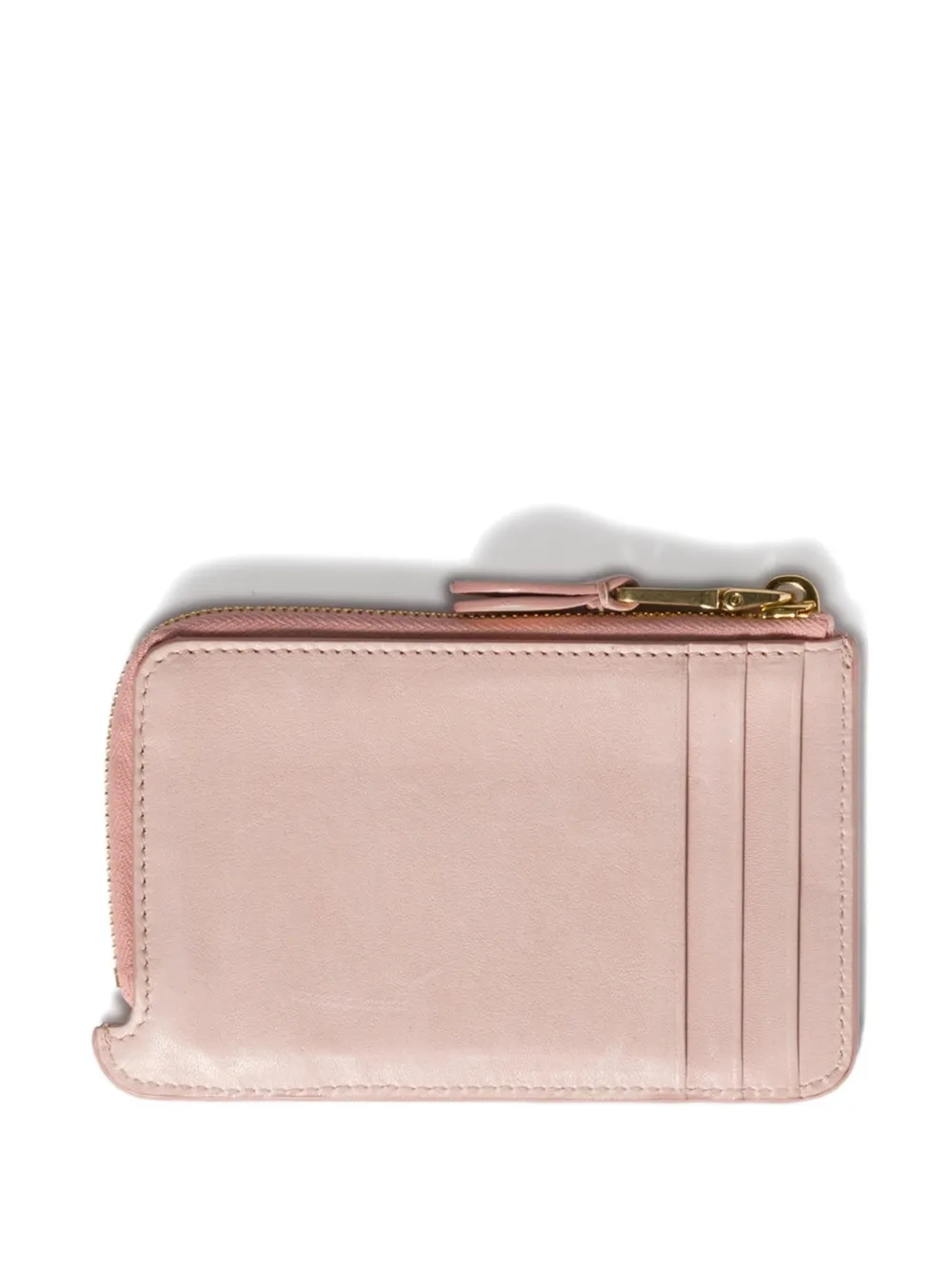 Miu Miu Nappa-leather Envelope Card Holder - Pink 