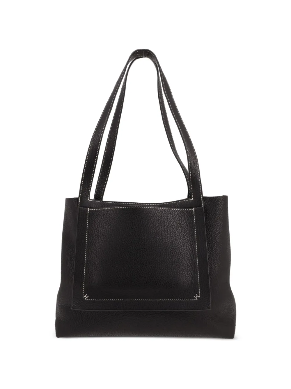 Hermès Pre-Owned 2021 Cabasellier leather tote bag - Nero