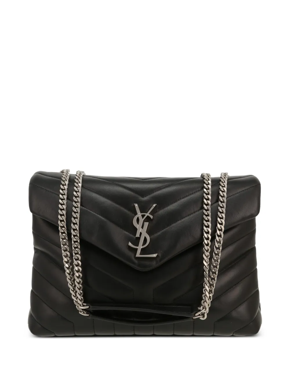 Saint Laurent Pre-Owned Loulou shoulder bag - Black