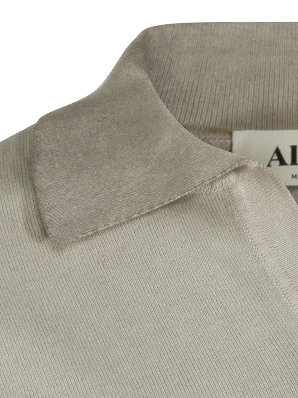  Altea Short-sleeved Cotton Polo Shirt - Neutrals 