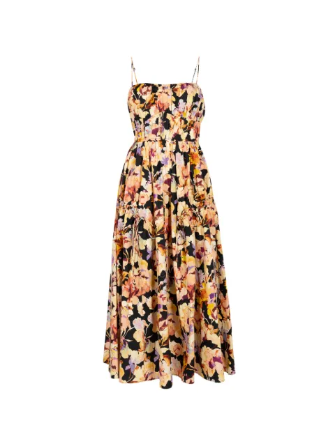 Ulla Johnson Vidri Cami floral cotton midi dress