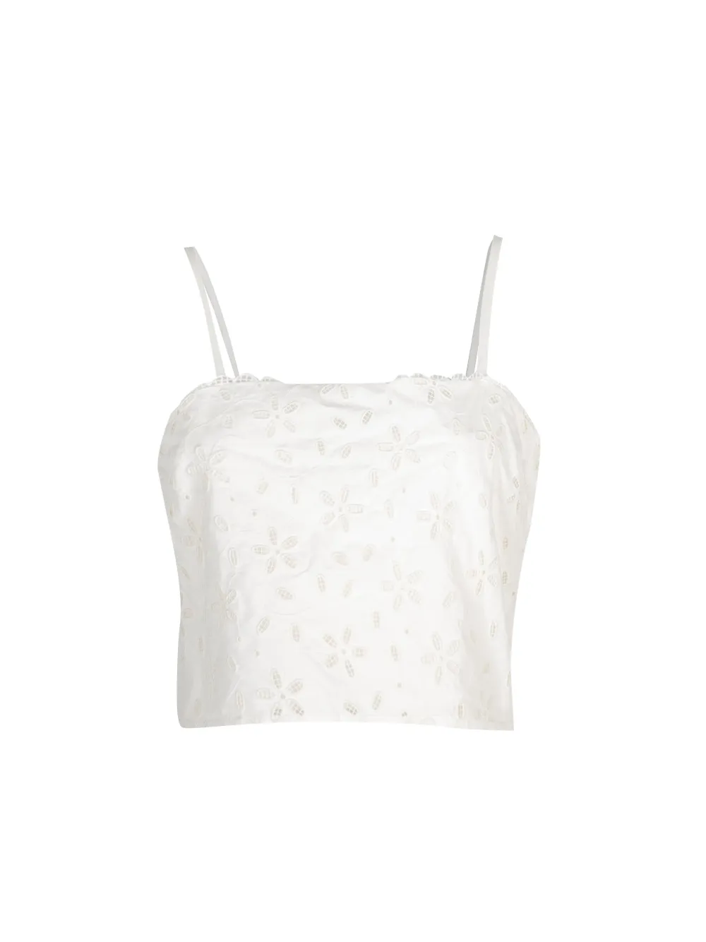 Posse Salma floral lace top - Bianco