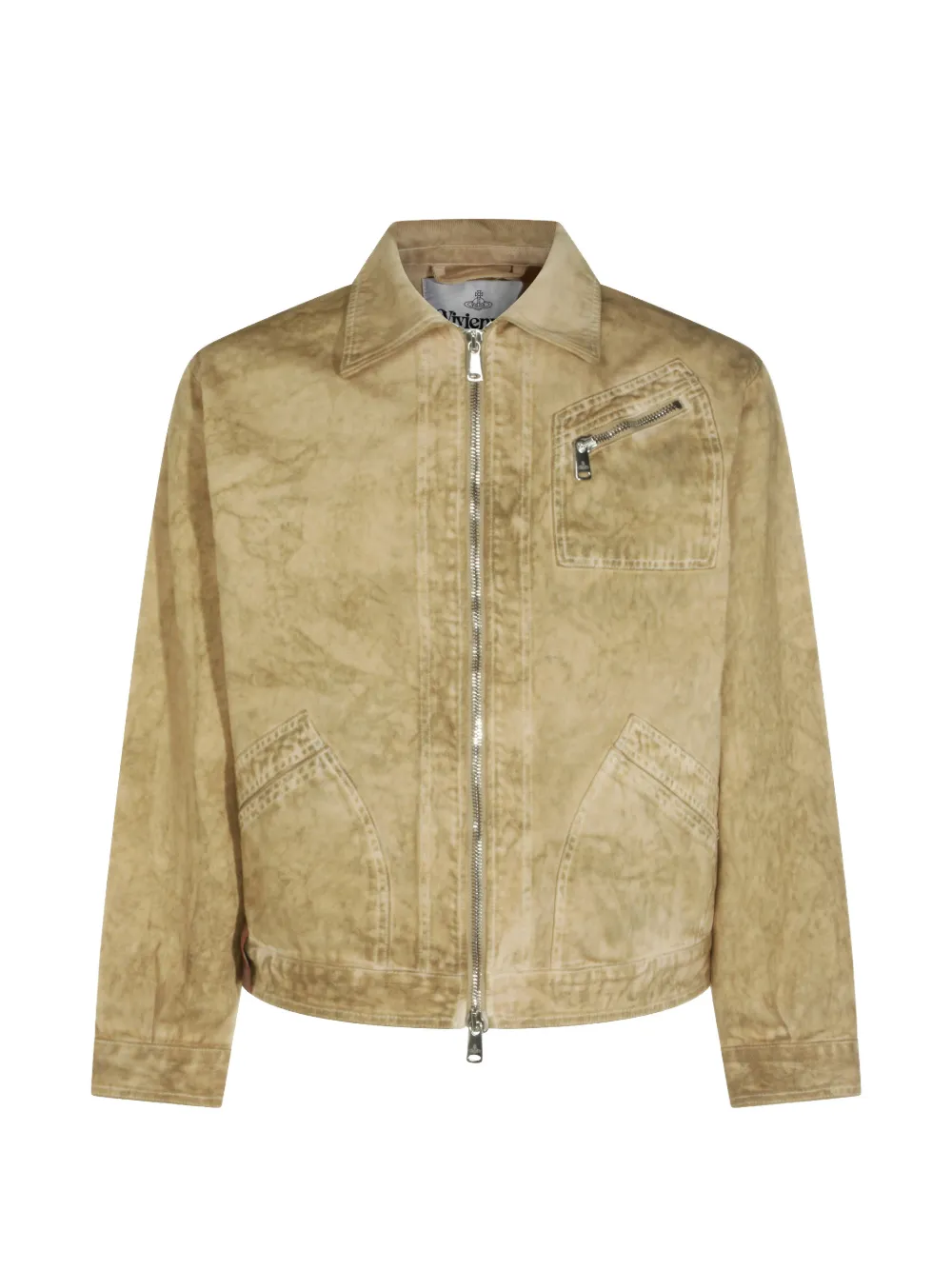 Vivienne Westwood zip pocket jacket - Nude