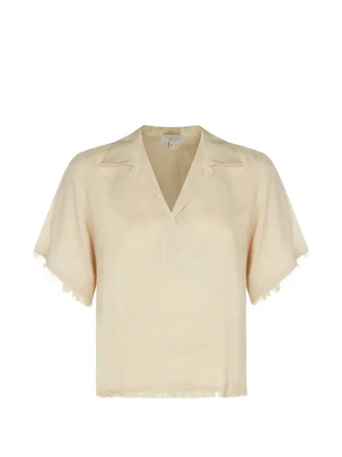 Antonelli fringed V-neck T-shirt