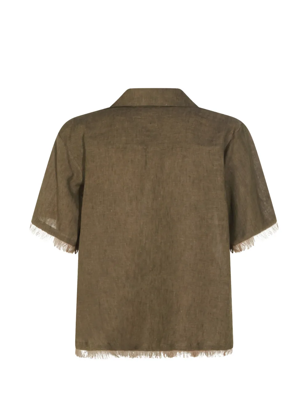  Antonelli Fringed T-shirt - Green 